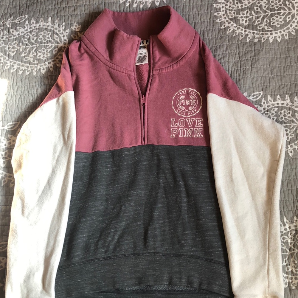 Victoria’s Secret Pink 1/4 zip pullover